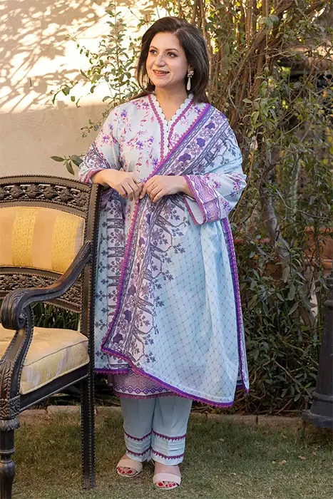 Gul Ahmed Mothers Lawn Collection 2023 CL-32062 (A