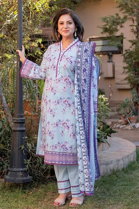 Gul Ahmed Mothers Lawn Collection 2023 CL-32062 (C)