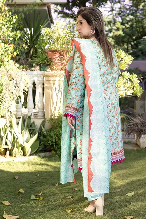 Gul Ahmed Mothers Lawn Collection 2023 CL-32063 (A)
