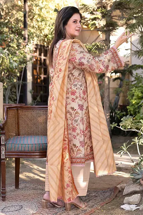 Gul Ahmed Mothers Lawn Collection 2023 CL-32064 (B)