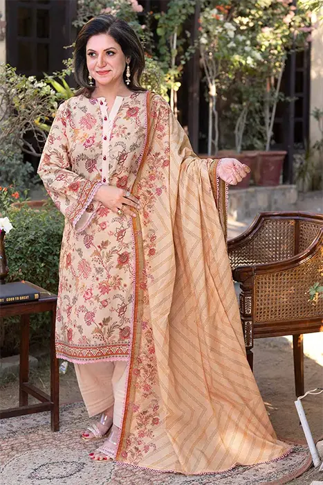 Gul Ahmed Mothers Lawn Collection 2023 CL-32064 (C)