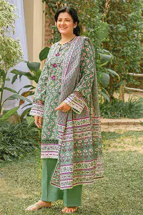 Gul Ahmed Mothers Lawn Collection 2023 CL-32078 B (A)