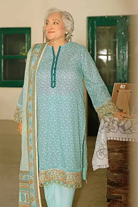 Gul Ahmed Mothers Lawn Collection 2023 CL-32079 B (A)