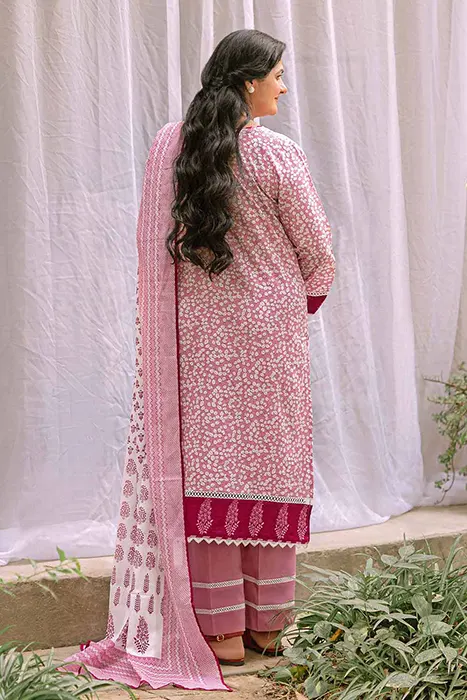 Gul Ahmed Mothers Lawn Collection 2023 CL-32080 B C)