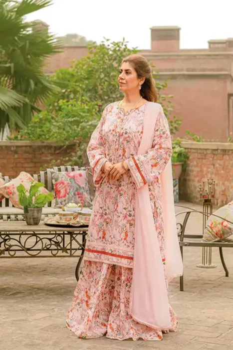 Gul Ahmed Mothers Lawn Collection 2023 SL32025 ( A)