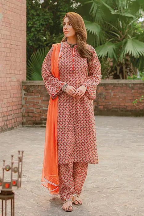 Gul Ahmed Mothers Lawn Collection 2023 SL32036 ( A)