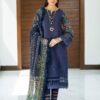 Noorjahan by Mausummery 3pc Embroided collection sheesham A