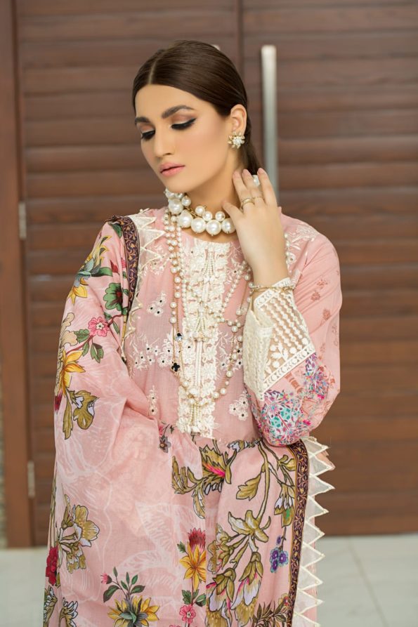 Noorjahan by Mausummery 3pc Embroided collection toona C
