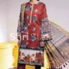 smart printed color pakistani suit