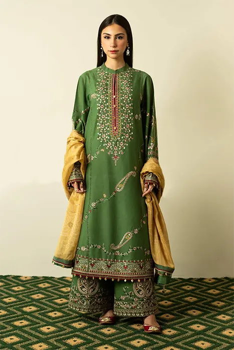 A suit by Zara Shahjahan