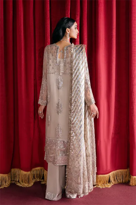 A Pakistani dress by Afrozeh Starlet Collection