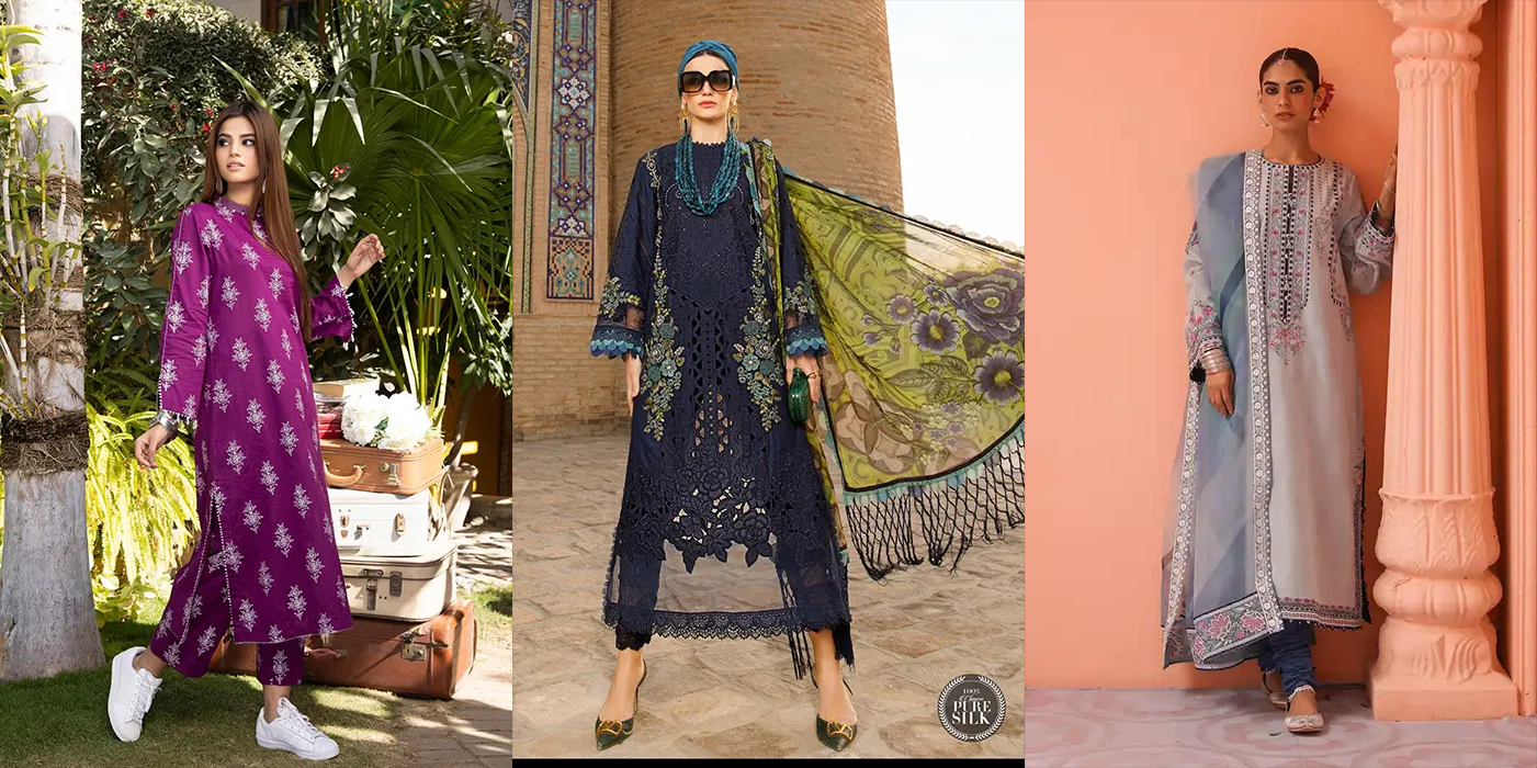 The Best Fabrics for Pakistani Suits in Rainy Season