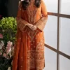 Afrozeh La Fuchsia Luxury Formals Pakistani Suits'23 Russet a