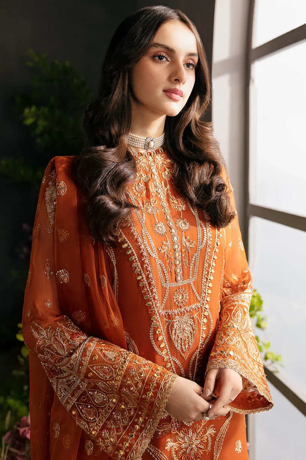 Afrozeh La Fuchsia Luxury Formals Pakistani Suits'23 c