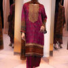 Alkaram Studio - Pakistani Silk Suits SK-04A-23-MAGENTA -a