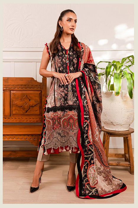 Firdous Cambric Prints 2023 Pakistani Collection - 20330-A a