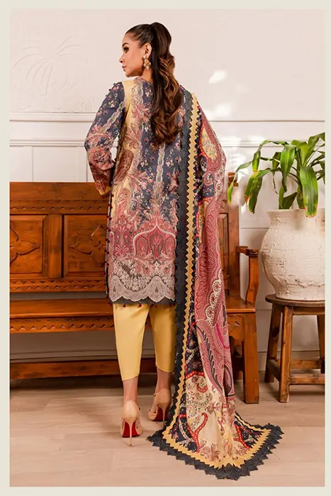 Firdous Cambric Prints 2023 Pakistani Collection - 20330-B b