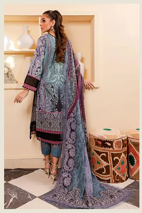 Firdous Cambric Prints 2023 Pakistani Collection - 20334-A b