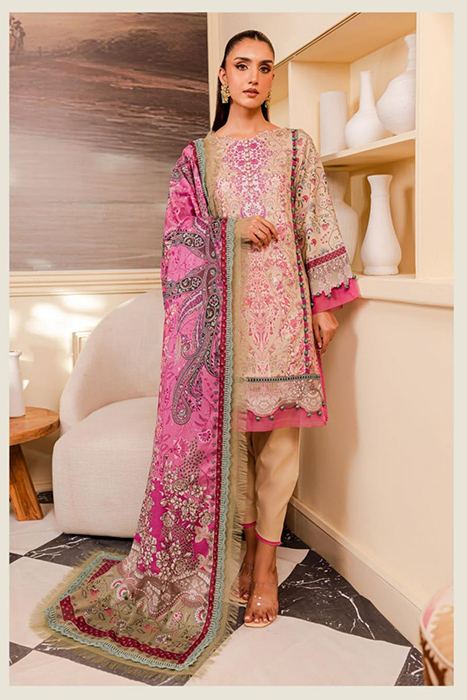 Firdous Cambric Prints 2023 Pakistani Collection - 20337-B a