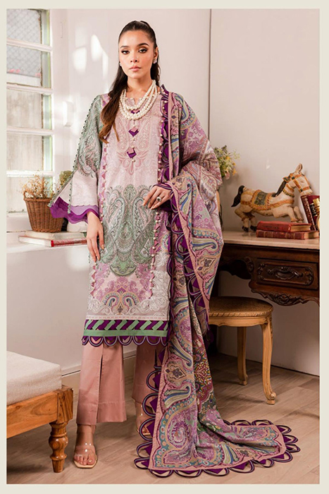 Firdous Cambric Prints 2023 Pakistani Collection - 20338-B a