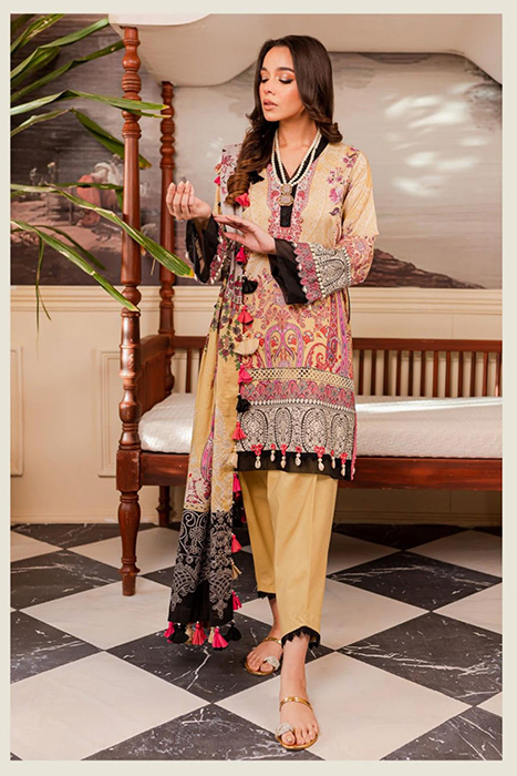 Firdous Cambric Prints 2023 Pakistani Collection - 20340-A a