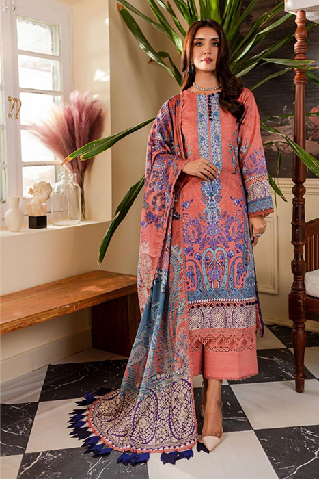 Firdous Cambric Prints 2023 Pakistani Collection - 20340-B a