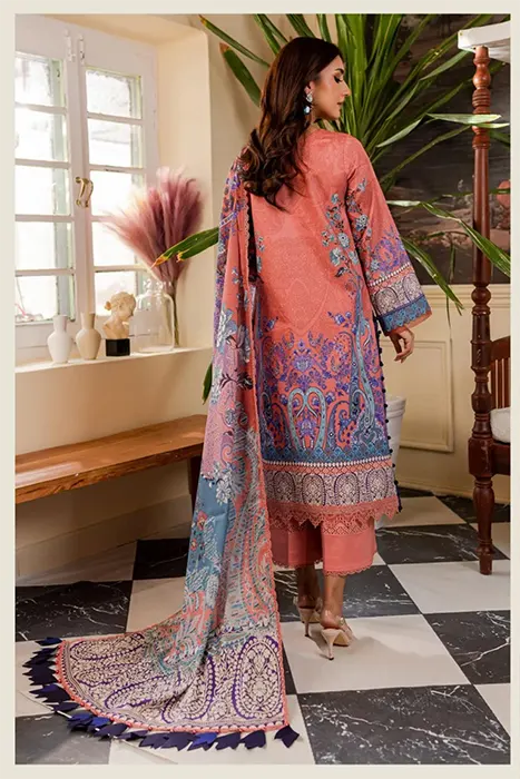Firdous Cambric Prints 2023 Pakistani Collection - 20340-B b