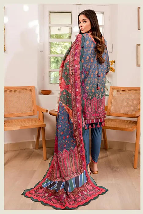 Firdous Cambric Prints 2023 Pakistani Collection - 20341-A b