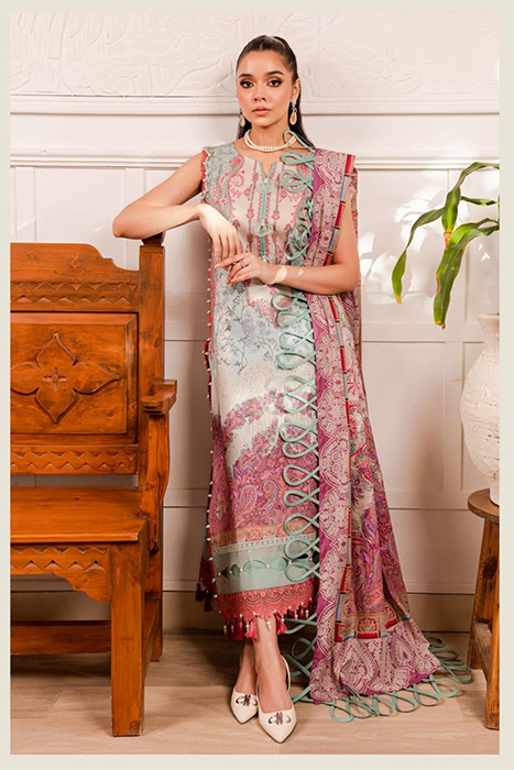 Firdous Cambric Prints 2023 Pakistani Collection - 20344-A a