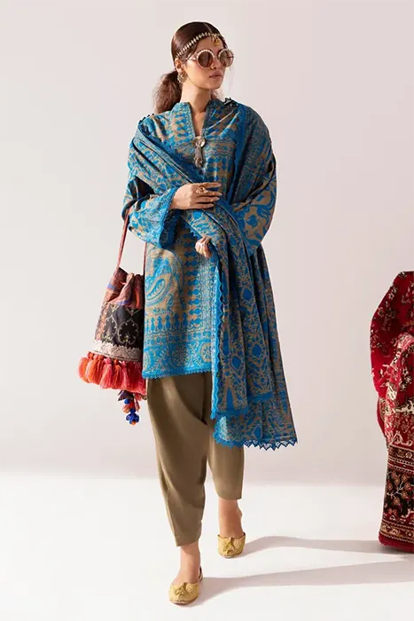 Sana Safinaz Mahay Winter 23 Pakistani Suits - 020B b
