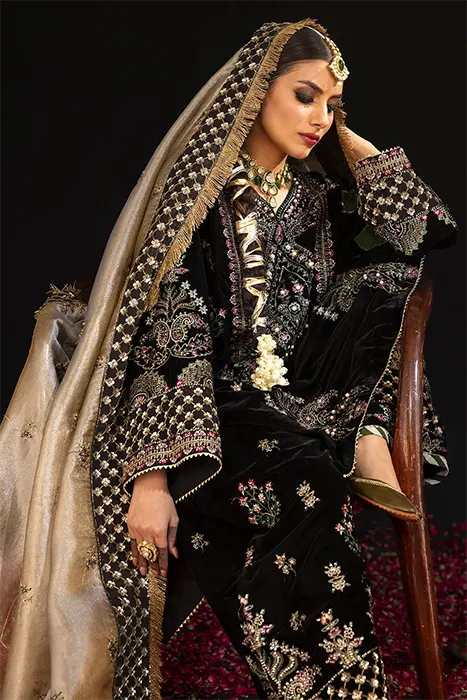 Nureh Maya Velvet Pakistani Collection - MORBAGH b