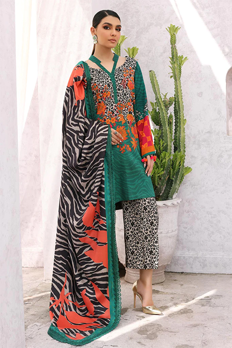 Print Melody Fall Winter Pakistsani Suit 2023 - CPMW3-01 a