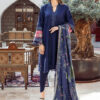Maria B Unstitched M.Prints Pakistani Winter Dresses - MPT-2001-B a