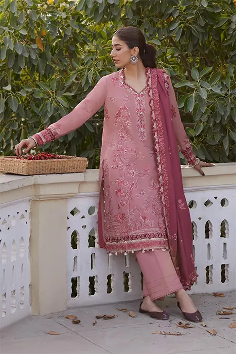 Zaha by khadijah Shah Pakistani Suits - ELMA (ZW23-08) b