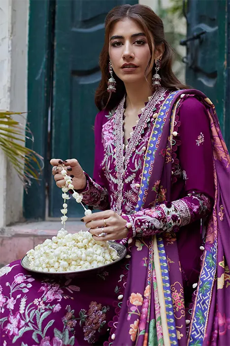 Zaha by khadijah Shah Pakistani Suits - IRMAK (ZW23-09) b