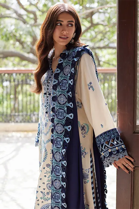 Zaha by khadijah Shah Pakistani Suits - LINA (ZW23-07) b