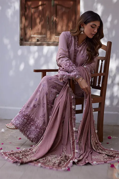 Zaha by khadijah Shah Pakistani Suits - NARAH (ZW23-10) d