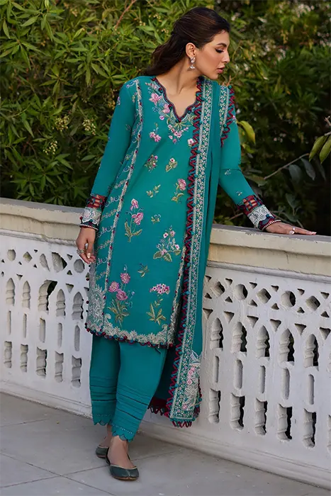 Zaha by khadijah Shah Pakistani Suits - NEYLAN (ZW23-13) c