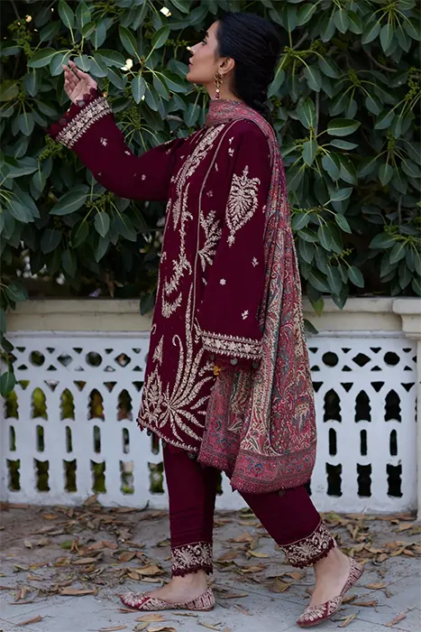 Zaha by khadijah Shah Pakistani Suits - SERRA (ZW23-15) c