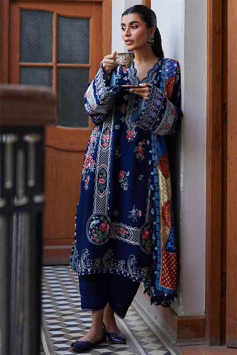 Zaha by khadijah Shah Pakistani Suits - Zel (ZW23-01) a