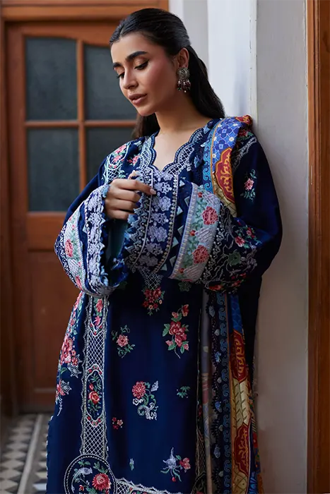 Zaha by khadijah Shah Pakistani Suits - Zel (ZW23-01) b
