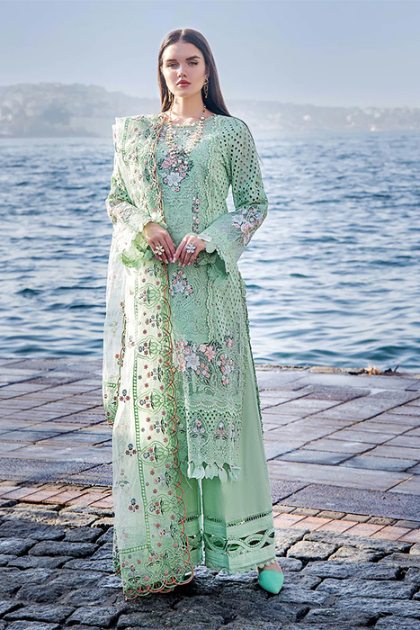 Adan's Libas Lawn by Irha Zia Pakistani Summer Suits - 5555 a
