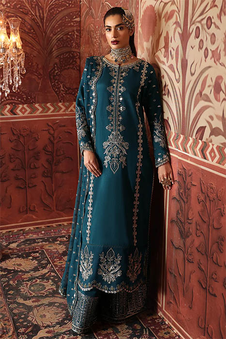 Afrozeh Divani The Silk Edit Pakistani Suits - Kaira a