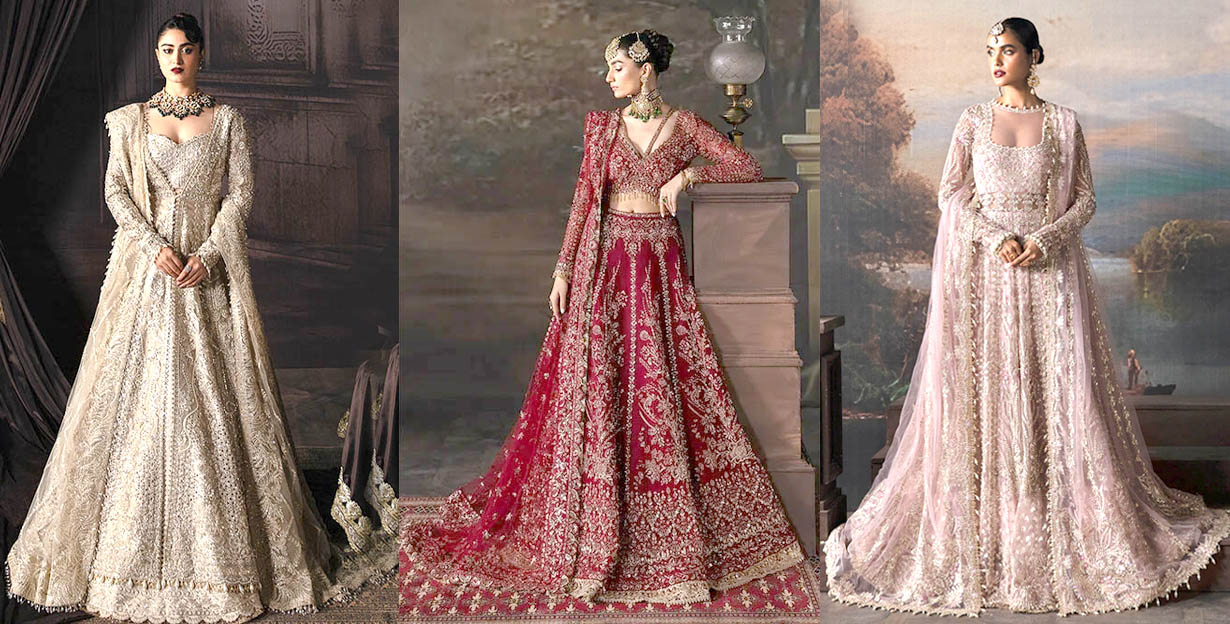 Afrozeh the Brides Edit Wedding Pakistani Dresses Online at Shristyles