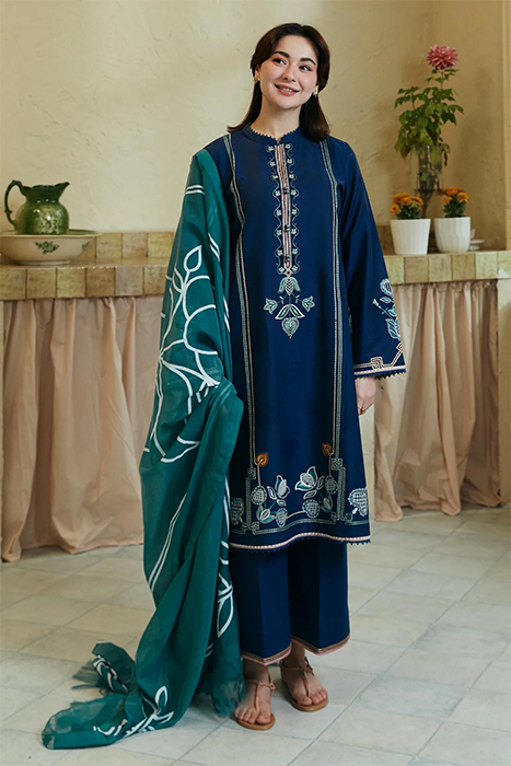 Coco Lawn by Zara Shahjahan 2024 Pakistani Suits - GUL MOHAR-3B a