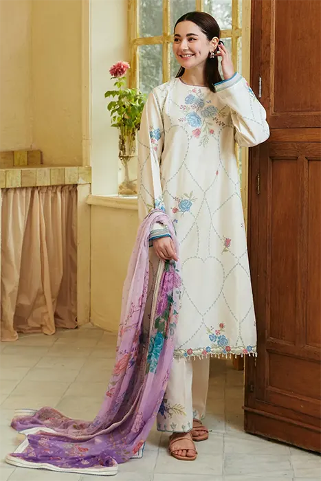 Coco Lawn by Zara Shahjahan 2024 Pakistani Suits - RUHI-10A b
