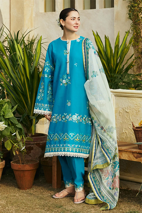 Coco Lawn by Zara Shahjahan 2024 Pakistani Suits - ZOYA-8B a