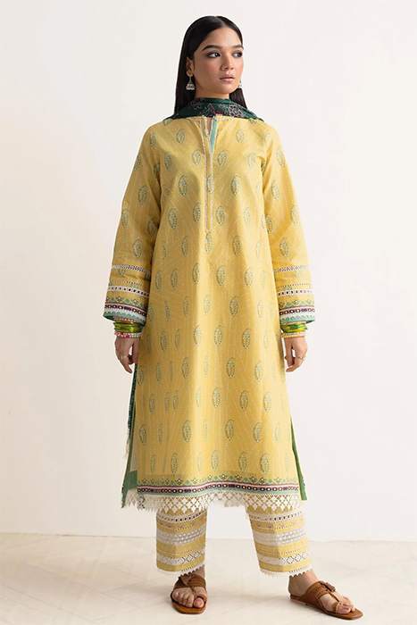 Coco Prints by Zara Shahjahan 2024 Pakistani Suits - CHAMPA-D10 a