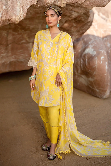 Sana Safinaz Mahay' 24 Pakistani Summer Suit - 001A a