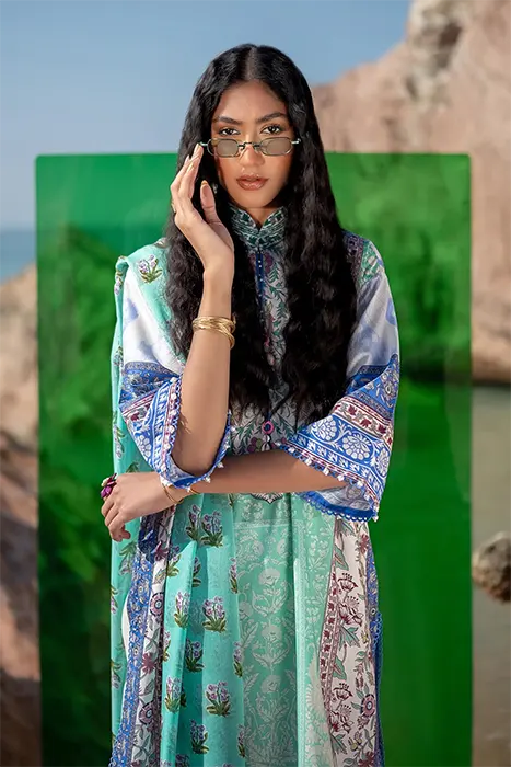 Sana Safinaz Mahay' 24 Pakistani Summer Suit - 003B b